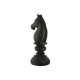 Декоративна фигурка Home ESPRIT Черен Кон 13 x 13 x 33 cm