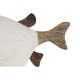 Декоративна фигурка Home ESPRIT Бял Естествен Риба 24 x 10 x 33 cm