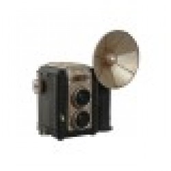 Декоративна фигурка Home ESPRIT Черен Сребрист Фотоапарат Vintage 25 x 14 x 24 cm - Home esprit