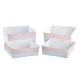 Игра на Кошници DKD Home Decor полиестер влакно Boho Средиземноморско (26 x 26 x 9 cm)