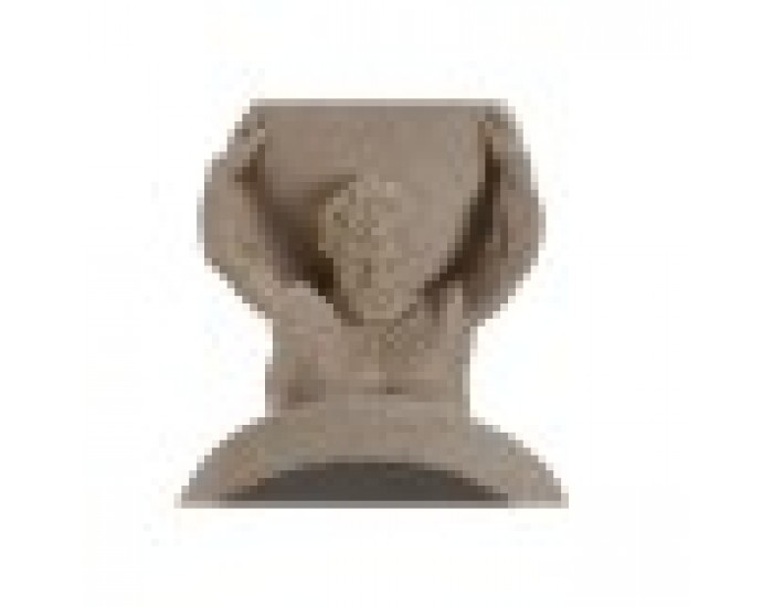 Декоративна фигурка Home ESPRIT Кафяв романтичен 15 x 14 x 30 cm