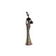 Декоративна фигурка Home ESPRIT Многоцветен Африканка 10 x 7,5 x 38,5 cm (2 броя)
