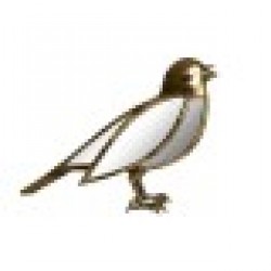 Декоративна фигурка DKD Home Decor 41,5 x 3 x 20 cm Златен - Dkd home decor