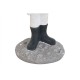 Декоративна фигурка Home ESPRIT Син Бял Червен Сребрист Дама Астронавт 10 x 11 x 29 cm (2 броя)