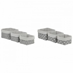Игра на Кошници DKD Home Decor 23 x 23 x 16 cm (2 броя) - Dkd home decor