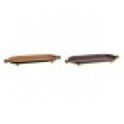 Украса за център на маса DKD Home Decor Оранжев Златен Град 35 x 13 x 3 cm (2 броя) - Decorațiuni