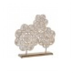 Декоративна фигурка DKD Home Decor 50 x 9 x 45 cm Бял - Dkd home decor