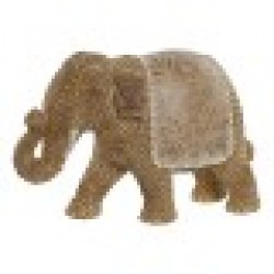 Декоративна фигурка Home ESPRIT Естествен Слон 32 x 12 x 21 cm - Home esprit