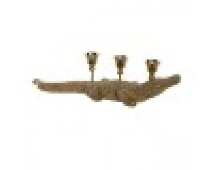 Декоративна фигурка Home ESPRIT Златен Канделабър 42,5 x 12,5 x 11,5 cm