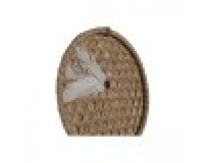 Декоративна фигурка Home ESPRIT Естествен 27 x 1 x 63 cm (2 броя)
