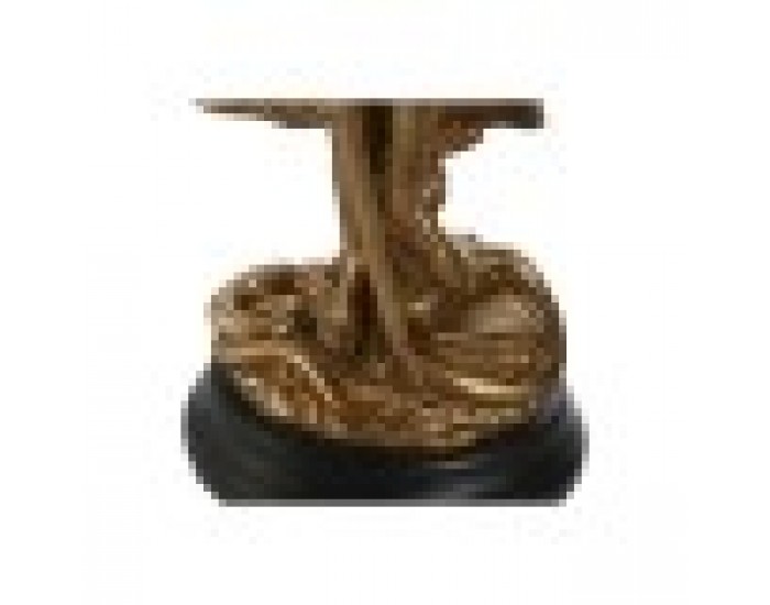 Декоративна фигурка Home ESPRIT Златен Сребрист Смола 8,5 x 7,5 x 25 cm (2 броя)