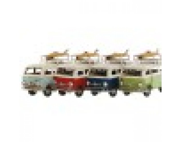 Декоративна фигурка Home ESPRIT Ван 11 x 5 x 5,5 cm (4 броя)