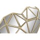 Декоративна фигурка DKD Home Decor Кристал Сърце Златен Смола (26 x 5 x 21 cm)