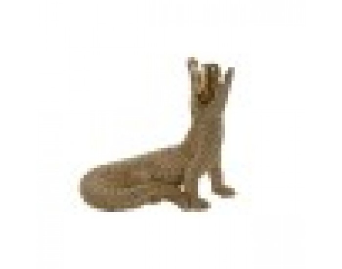Декоративна фигурка Home ESPRIT Златен Крокодил 26,5 x 18 x 23,5 cm