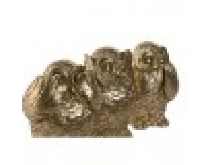 Декоративна фигурка Home ESPRIT Златен Бухал 11 x 11 x 15 cm (3 броя)