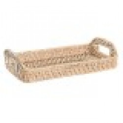 Тава DKD Home Decor Естествен (35 x 19 x 8 cm) - Decorațiuni