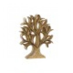 Декоративна фигурка DKD Home Decor Aкациево дърво Алуминий (25 x 4 x 30 cm) (1) - Dkd home decor