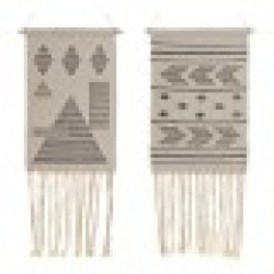 Висяща украса DKD Home Decor Етнически Памук (46 x 1 x 64 cm) - Dkd home decor