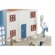 Декоративна фигурка Home ESPRIT Син Червен Многоцветен 17 x 8,5 x 30 cm (2 броя)