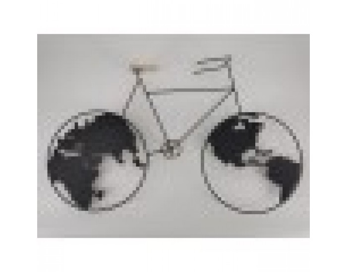 Декорация за стена DKD Home Decor Колело Метал (74 x 10 x 43.5 cm) (74 x 10 x 43,5 cm)