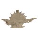 Декоративна фигурка Home ESPRIT Бял Зелен Буда Ориенталски 30 x 6 x 15 cm (2 броя)