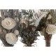 Декоративно Растение Home ESPRIT Кристал Цвете 11 x 11 x 40 cm (3 броя)