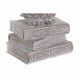 Декоративна фигурка DKD Home Decor Смола Бухал (3 pcs) (11 x 11 x 20 cm)