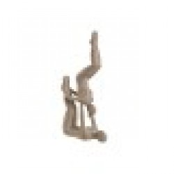 Декоративна фигурка Home ESPRIT Бежов Yoga 21,4 x 8,8 x 40 cm - Home esprit