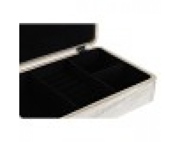 Декоративна кутия DKD Home Decor Естествен Дървен MDF (28 x 18 x 6,5 cm) (2 броя)