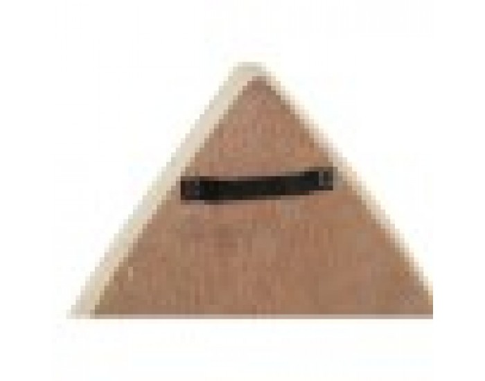 Декорация за стена DKD Home Decor Кафяв Бял Ветрило Бамбук (27 x 2 x 64 cm) (27 x 2 x 55 cm)