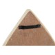 Декорация за стена DKD Home Decor Кафяв Бял Ветрило Бамбук (27 x 2 x 64 cm) (27 x 2 x 55 cm)