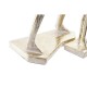 Декоративна фигурка DKD Home Decor Златен Смола Музикант Традиционен (21 x 13 x 42 cm) (2 броя)