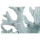Декоративна фигурка Home ESPRIT Син Бял Корал Средиземноморско 21,5 x 18 x 21,5 cm