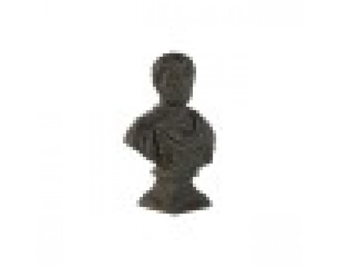 Декоративна фигурка Home ESPRIT Сив Бюст 36 x 16 x 46 cm