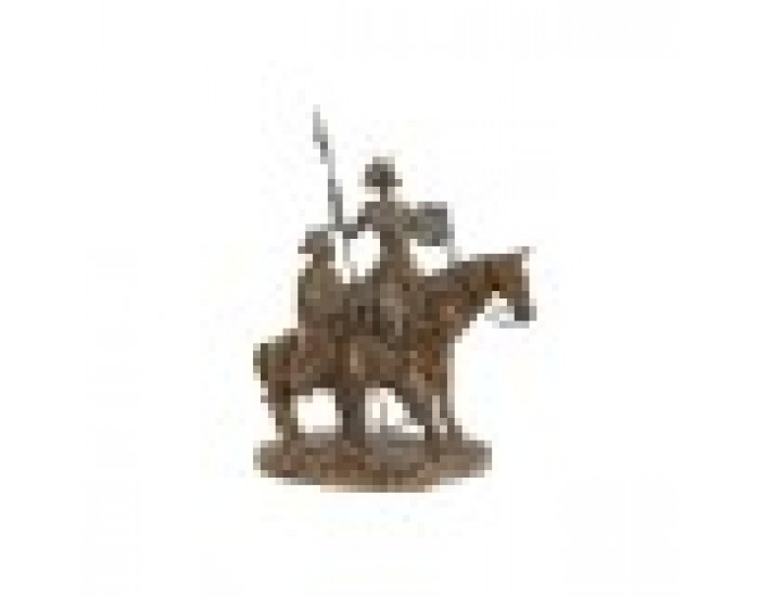 Декоративна фигурка Home ESPRIT Сребрист Естествен Смола 20,5 x 13 x 26 cm