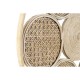 Декорация за стена DKD Home Decor Pатан (45.5 x 2 x 45.5 cm)