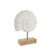 Декоративна фигурка Home ESPRIT Бял Естествен Средиземноморско Раковина 29 x 7,5 x 38,5 cm