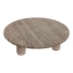 Украса за център на маса Home ESPRIT Кафяв Мрамор Скандинавски 30 x 30 x 8 cm
