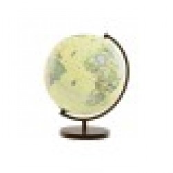 Глобус Home ESPRIT Кафяв Град 26 x 25 x 34 cm - Home esprit