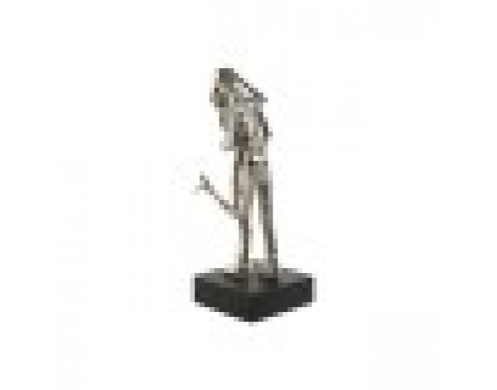 Декоративна фигурка Home ESPRIT Черен Сребрист Двойка партньори 14 x 10 x 29 cm