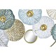 Декоративна фигурка DKD Home Decor Огледало Златен Метал Зелен Ориенталски