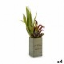 Декоративно Растение Flowers Garden Кафяв Зелен 10 x 50 x 10 cm (4 броя) - Ibergarden