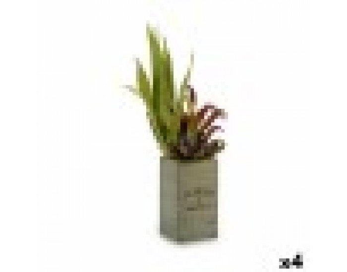 Декоративно Растение Flowers Garden Кафяв Зелен 10 x 50 x 10 cm (4 броя)