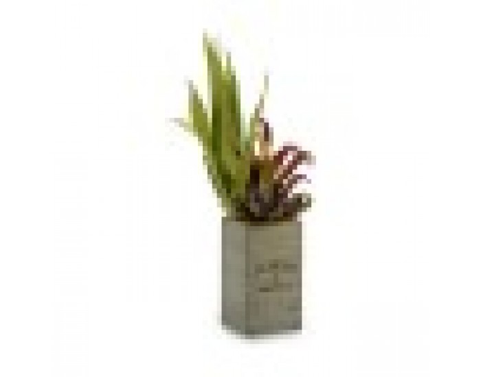 Декоративно Растение Flowers Garden Кафяв Зелен 10 x 50 x 10 cm (4 броя)