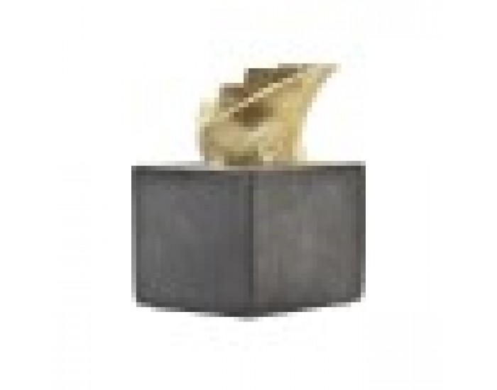 Декоративна фигурка DKD Home Decor Златен Смола Тъмно сив Стълба Модерен (14 x 14 x 41,5 cm)
