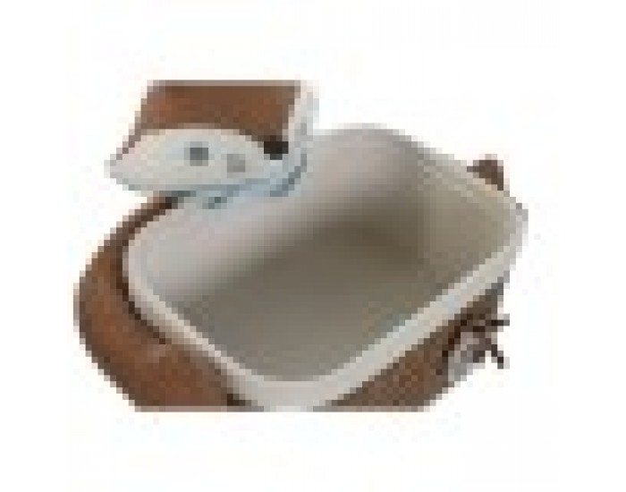 Игра на Кошници Home ESPRIT Син Кафяв 43 x 33 x 32,5 cm (2 Части)