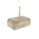 Декоративна фигурка DKD Home Decor Завършек със състаряващо покритие Бял Ангелски Крила Магнезиев (26 x 11 x 65 cm)