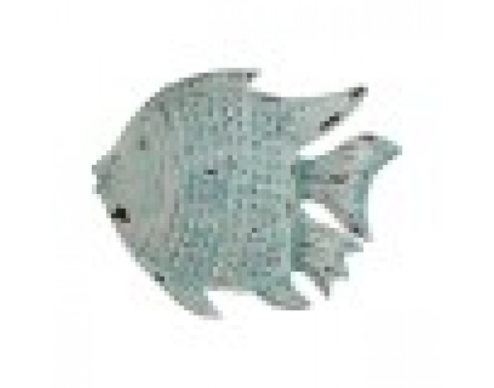 Декорация за стена Home ESPRIT Риба Средиземноморско 61 x 11 x 51 cm
