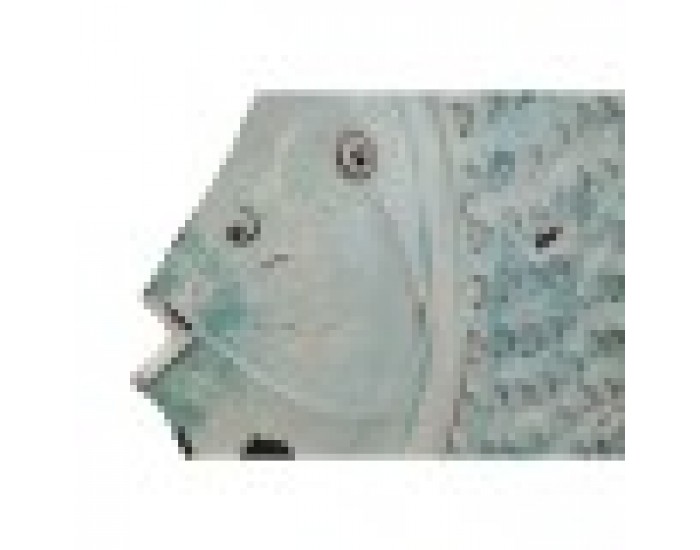 Декорация за стена Home ESPRIT Риба Средиземноморско 61 x 11 x 51 cm