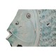 Декорация за стена Home ESPRIT Риба Средиземноморско 61 x 11 x 51 cm
